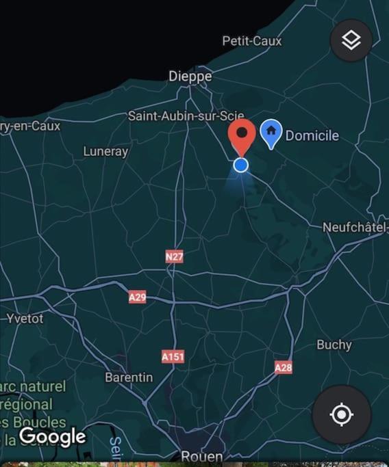 Le P'Tit Torceen Proche De Dieppe Par Com'En Normandie Torcy-le-Petit Bagian luar foto